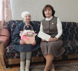 Юбилейная дата: 100-летие Евдокии Царьковой