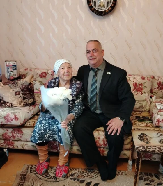 Поздравляем Матрёну Митрофановну с 95-летием! Важная дата и заслуженное внимание