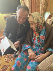 Поздравление с 95-летием Рублеву Анастасию Константиновну